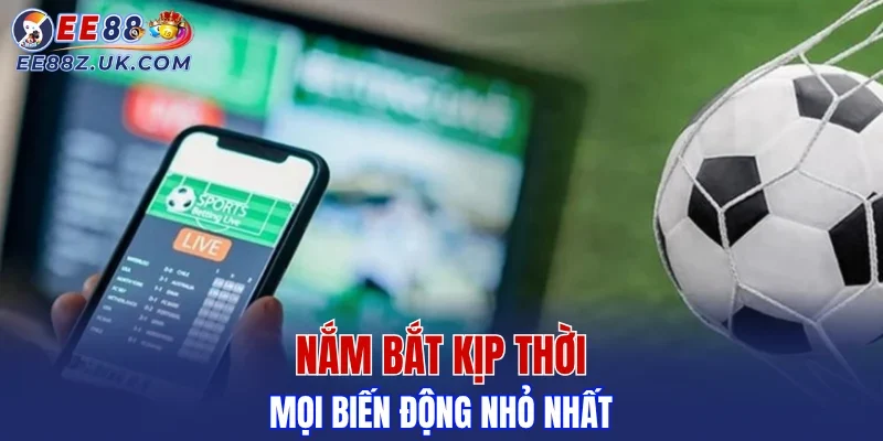 Nắm bắt kịp thời mọi biến động nhỏ nhất